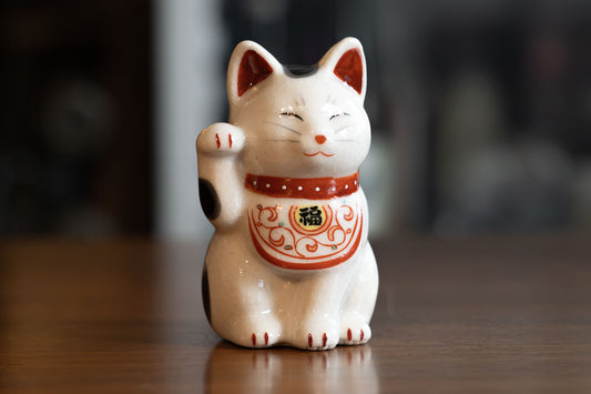 招財貓 貓咪 『福』10公分 日本製造